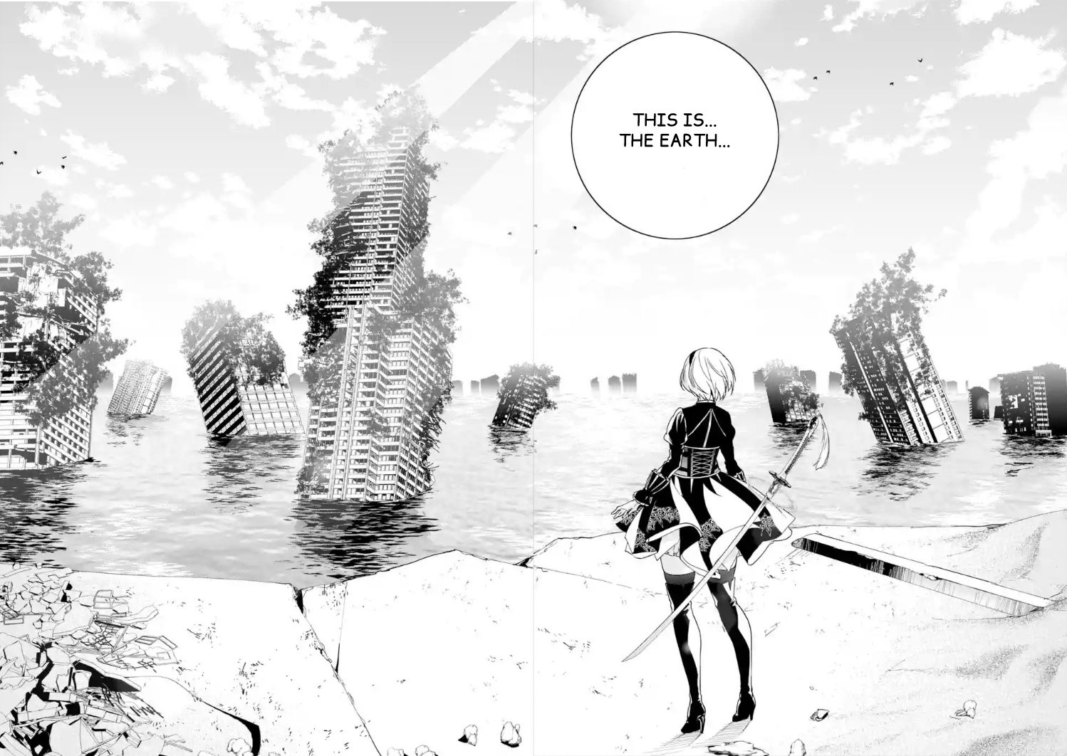 Nier Automata: YoRHa Shinjuwan Kouka Sakusen Kiroku Chapter 1 48